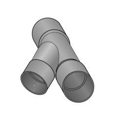 Drainagepijp Schuinstuk 45° Drainage voor FF-drainage