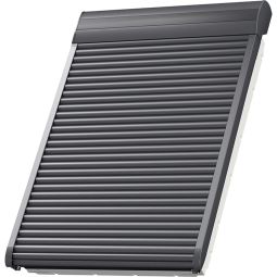VELUX elektrische rolluiken SML 0000 incl. KUX 110 Aluminium donkergrijs, 5 jaar garantie