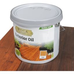 TraumGarten DreamDeck Olie Bamboe/Hardhout 2,5 Liter Onderhoudssolie voor terrasplanken uit bamboe en hardhout in het buitengebied