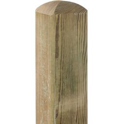 TraumGarten houten schuttingpaal met Dom SELECT schuttingpaal Naaldhout, drukgeïmpregneerd, 9x9 cm