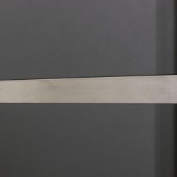 TraumGarten SYSTEM zijkap voor lichtleiste eenzijdig roestvrijstaal V2A 180 cm Blinde uit roestvrij staal voor lichtlijst ter bescherming tegen lichtinstraling.