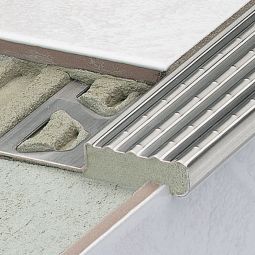 Schlüter-TREP-E trapprofielprofiel roestvrijstaal V2A verschillende lengtes