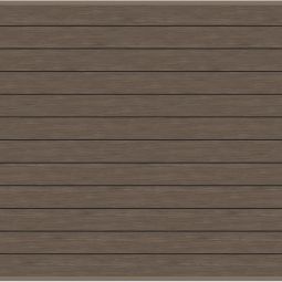 TraumGarten schutting SYSTEM ALU PLUS hekwerkset Vintage-Oak 238 cm scherm steekzaun lamellenomheining Afmetingen (BxH): 238x184 cm, Set uit 12 afzonderlijke profielen en 2 afwerkingslijsten