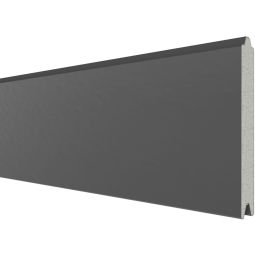 TraumGarten privacyschutting SYSTEM ALU PLUS enkelprofiel Antraciet zichtscherm steekzaun lamellenomheining Breedte: 178 cm of 238 cm