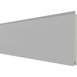 TraumGarten schutting SYSTEM ALU PLUS Enkelprofiel Zilver privacyscherm steekzaun lamellenomheining Breedte: 178 cm of 238 cm