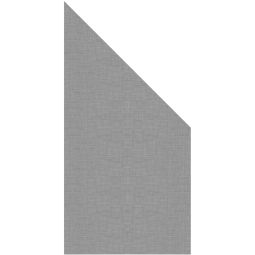 TraumGarten Glasscherm SYSTEM GLAS TEXTA Aansluiting Zichtscherm 8 mm veiligheidsglas, zwak doorzichtige textielstructuur, rechts en links selecteerbaar