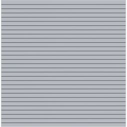 TraumGarten Schutting SYSTEEM Ruit Zilver Zichtscherm Ruitpatroonhek Hekwerk-set uit aluminiumprofilen incl. profieldragers, verschillende formaten