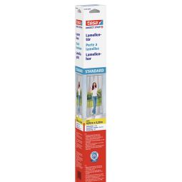 Tesa lamellendeur Insect Stop Standard insectenscherm gordijn Praktisch lamellengordijn voor insectenvrije deuropeningen, 95x220 cm, kleur antraciet