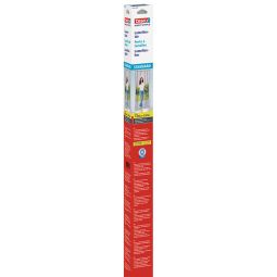 Tesa Lamellendeur Insect Stop Standard XL Insectenbescherming Gordijn Grootformatig lamellenvorhang voor insectenvrije doorgangen, 120x250 cm, antracietkleurig