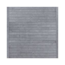 TraumGarten schutting houtwerk NEO DESIGN Grijs zichtscherm lamellenomheining versterkte lijst, gesloten latten, glad geschaafd, verschillende afmetingen
