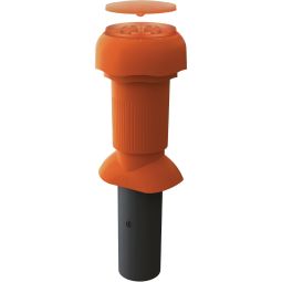 Klöber Ventilatiebuis Venduct met Weerkap zwart Dakdoorvoering Dakaflluchtung Voor bad- en keukenventilatie, geschikt voor alle dakpantypen van bekende fabrikanten, DN 100