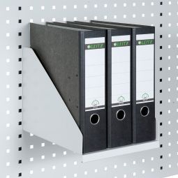 Wellker Ordnermodule Perfo-gatenplaat Bevestiging aan gestandaardiseerde vierkante gaten