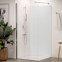 Winwall douchewand aluminium composiet Trend crèmewit afzonderlijk of als set, verschillende maten te kiezen