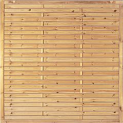  Houten plankenzaun 