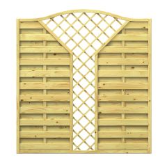  Houten plankenzaun 
