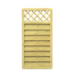  Modern houten tuinhek 