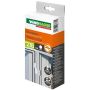 Windhager insectenscherm klemadapter voor raamdeur wit