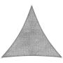 Windhager zonnezeil ELBA Driehoek 3,6x3,6x3,6 m grijs