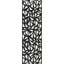 GroJa XL-Designinzet Triangle Aluminium Antraciet DB 703 Zichtscherm
