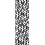 GroJa XL-Designinzet Leafs Aluminium Antraciet DB 703 Schutting