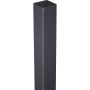 GroJa aluminium poort paal Antraciet DB 703 staalversterkt 4 mm