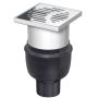 ACO Badafvoer 150x150mm Easyflow afvoer verticaal