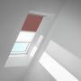 VELUX Verduisteringsrolgordijn Duo DFD Roosenhout/Wit 4578
