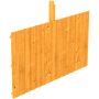Skan Holz achterwand lijmhout voor enkele carport voor doorrit tot 341cm Eiken Licht