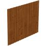 Skan Holz zijwand lijmhout zonder deur Noot voor carports