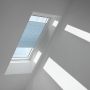 VELUX celdoekplissé Gletscherblau 1169