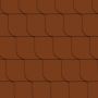 CEDRAL dakbekleding- en gevelplaat 30x30 cm glad, pannenrood