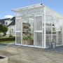 Vitavia tuinkas Aura tomatenkasje wit