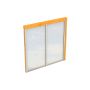 Skan Holz zijwand polycarbonaat wandaanbouw Eik Licht