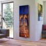 Ximax ruimteverwarmer designradiator P1 Plan Print brug verticaal