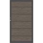 TraumGarten Schutting SYSTEM ALU XL Poort Vintage-Oak/Anthrazit