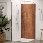 Winwall douchewand Aluverbund Altholz