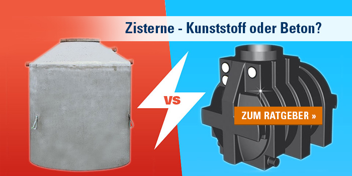 Tank kunststof of beton