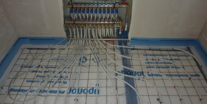 Gebiedverwarming oud huis