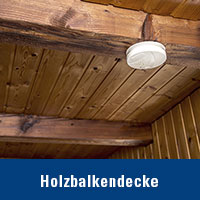 Houten balkenplafond