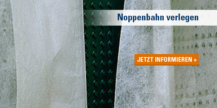 Noppenfolie leggen