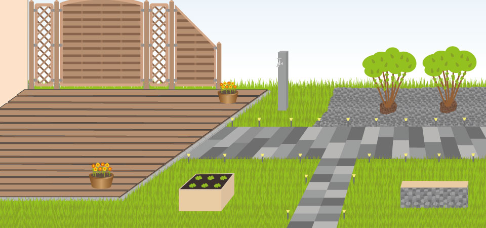 onderhoudsarme tuin voor senioren