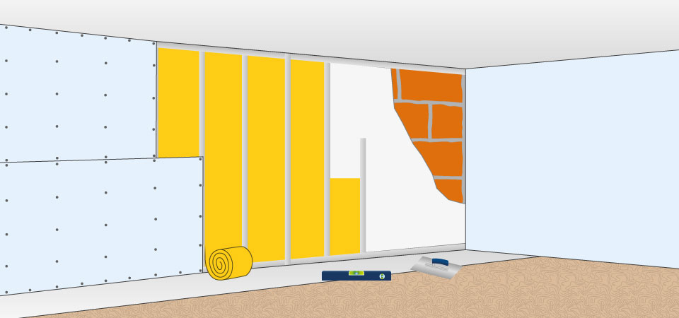 Afgehangen plafond