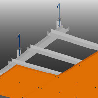 Afgehangen plafond
